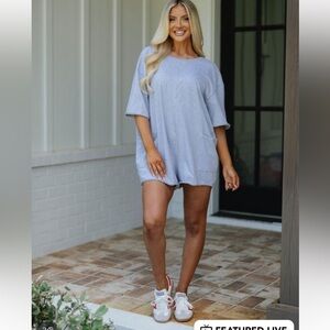 Gray romper